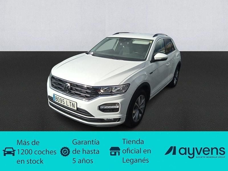 Blanco Usado 2021 VW T-Roc Advance SUV | 19.400 € (Precio justo) - Imagen 1/4