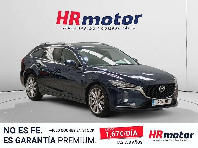 Usado Mazda 6 147 CV (108 kW) 2023 Negro Familiar