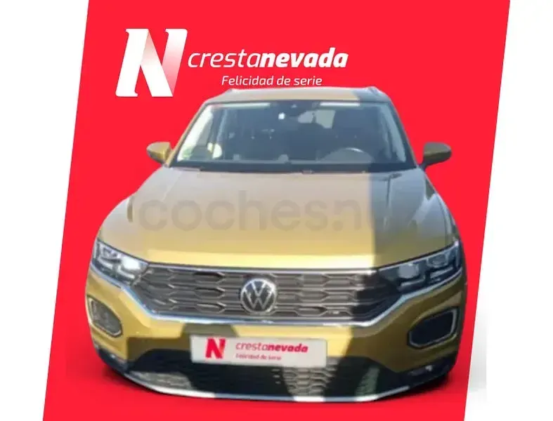 Usado VW T-Roc Advance 150 CV (110 kW) 2021 Amarillo SUV