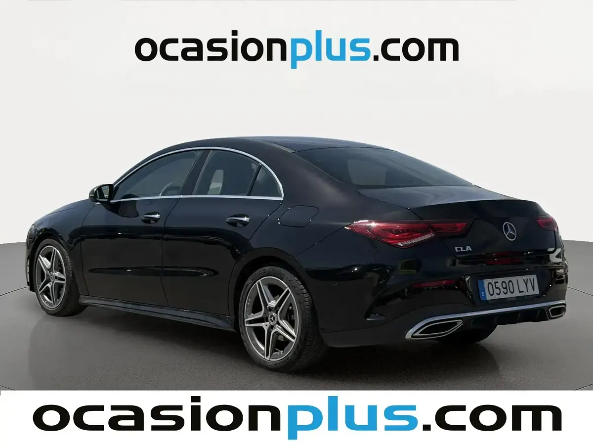 Usado Mercedes CLA180 136 CV (100 kW) 2022 Negro Coupe