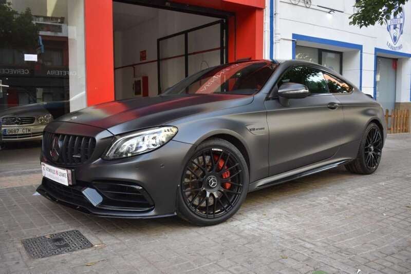Gris Usado 2020 Mercedes C63 AMG AMG Coupe | 67.990 € (Precio justo) - Imagen 1/4