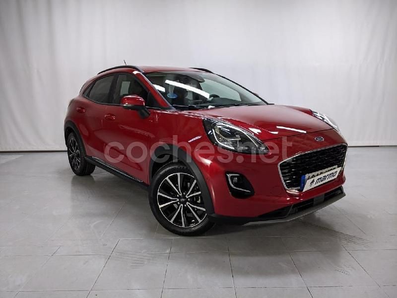 Rojo Usado 2024 Ford Puma Gen-E Titanium SUV | 24.140 € (Precio justo) - Imagen 1/4