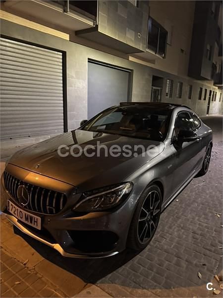 Usado Mercedes C43 AMG 367 CV (269 kW) 2017 Gris / plata Coupe