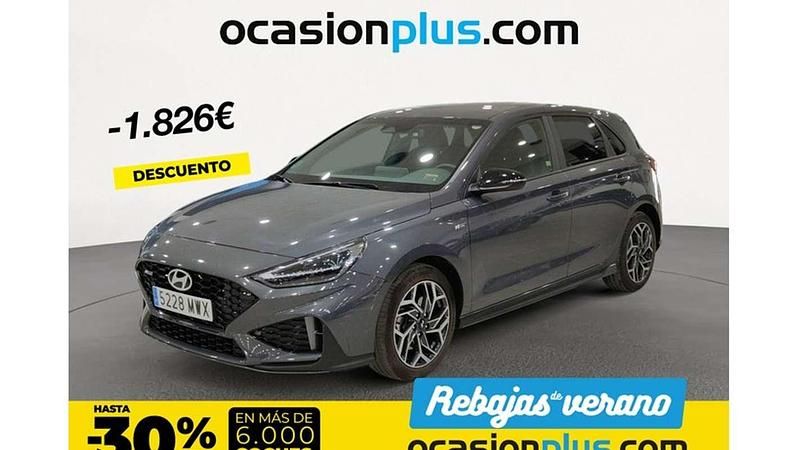 Gris Usado 2024 Hyundai i30 N Line Utilitario | 18.000 € (Precio justo) - Imagen 1/4