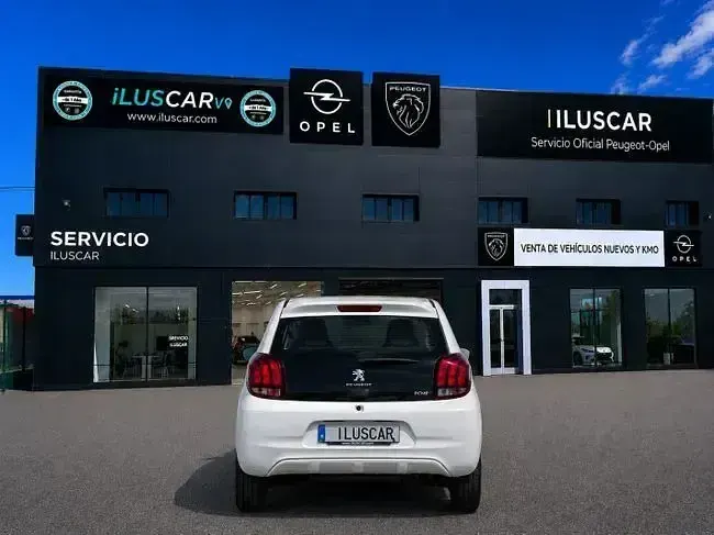 Usado Peugeot 108 Allure 72 CV (52 kW) 2020 Blanco Utilitario