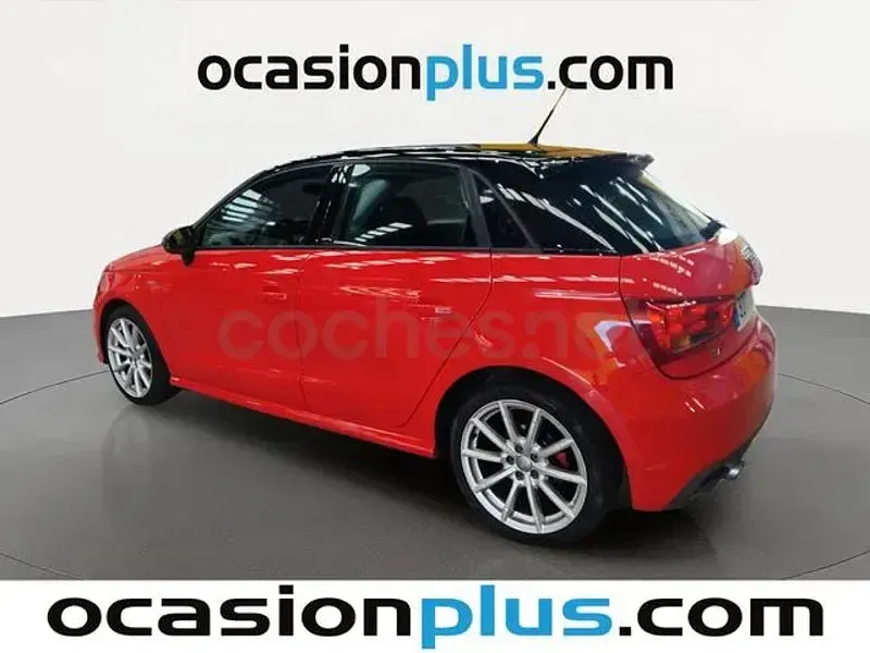 Usado Audi A1 Sportback S-Line 95 CV (69 kW) 2018 Rojo Utilitario