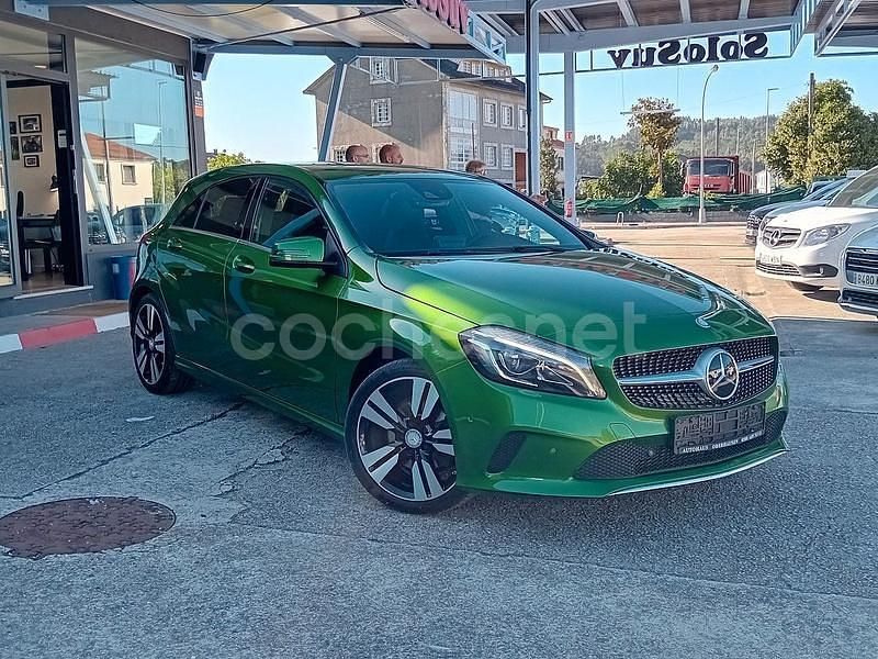 Verde Usado 2016 Mercedes A200 Style Berlina | 17.990 € (Precio justo) - Imagen 1/4