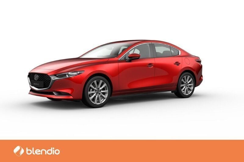 Rojo Nuevo 2025 Mazda 3 Center-Line Berlina | 28.800 € (Precio justo) - Imagen 1/4