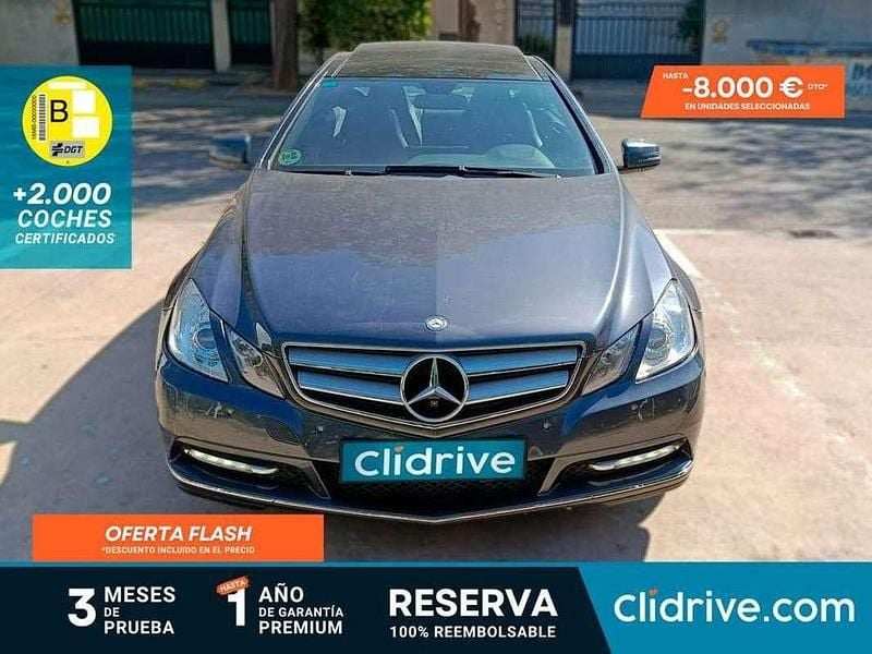 Gris Usado 2011 Mercedes E220 Coupe | 12.990 € (Precio justo) - Imagen 1/3