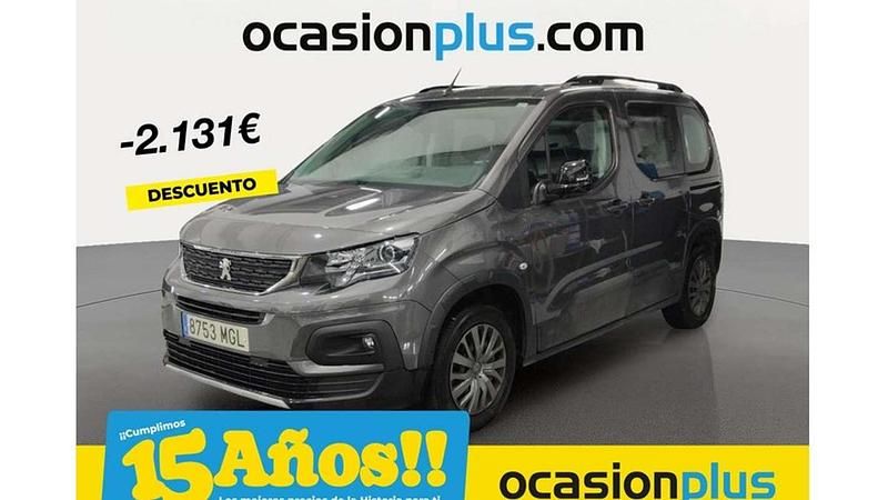 Gris Usado 2023 Peugeot Rifter Allure Monovolumen | 21.319 € (Un poco caro) - Imagen 1/4