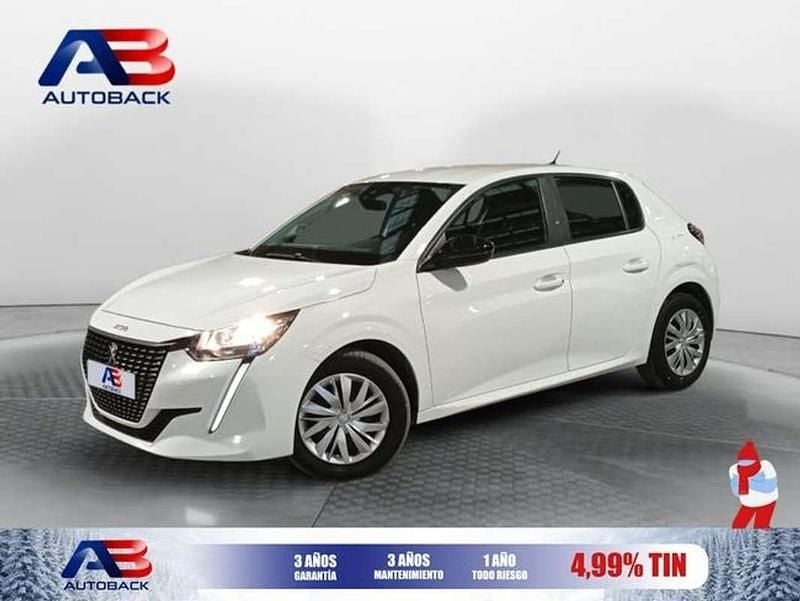 Usado Peugeot 208 Active 99 CV (72 kW) 2022 Blanco Utilitario