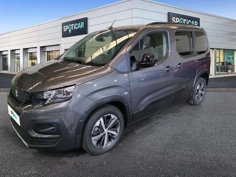 Gris Usado 2023 Peugeot e-Rifter GT Monovolumen | 24.490 € (Precio justo) - Imagen 1/4