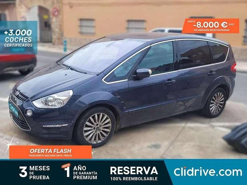 Azul Usado 2014 Ford S-MAX Limited Monovolumen | 7990 € (Precio justo) - Imagen 1/3
