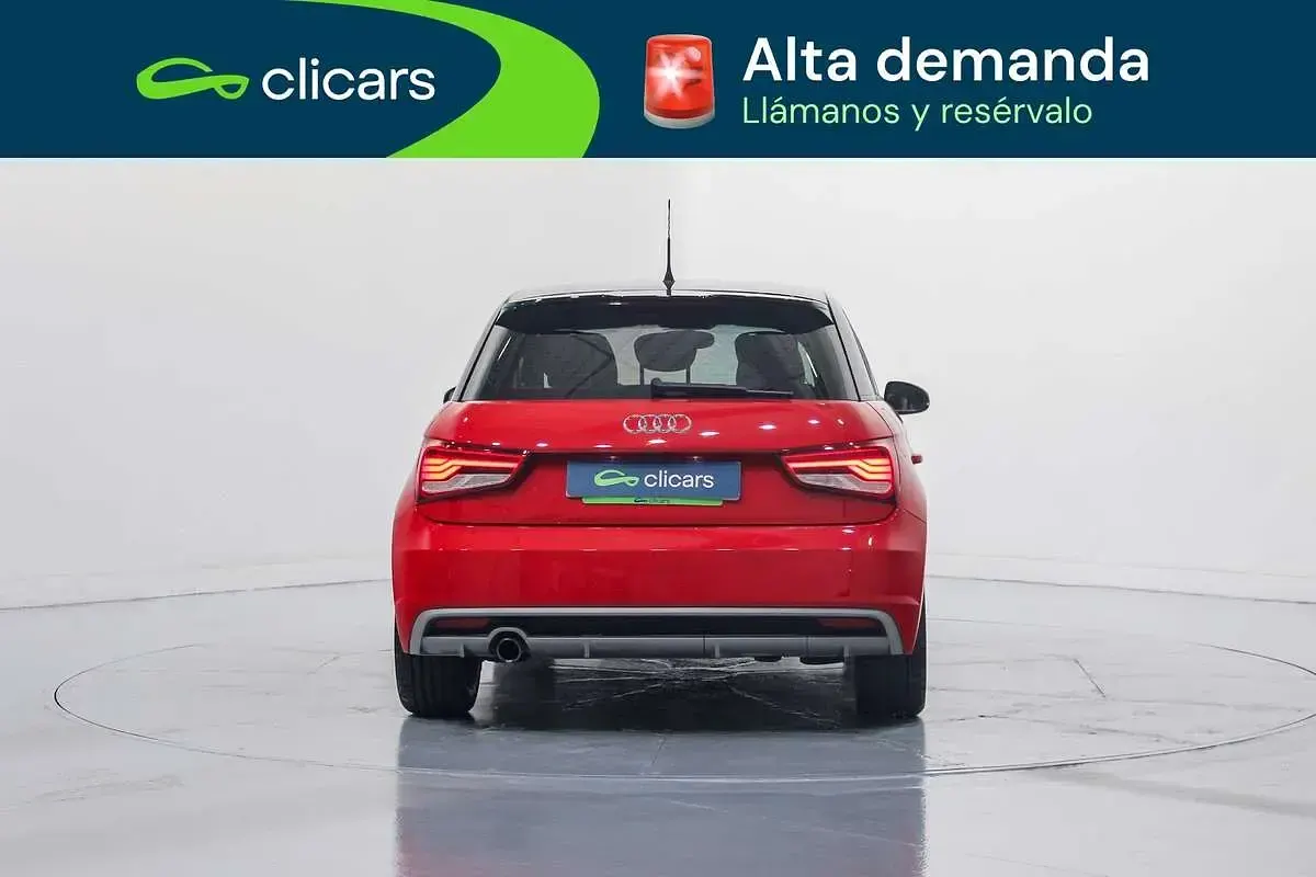 Usado Audi A1 95 CV (69 kW) 2017 Rojo Utilitario