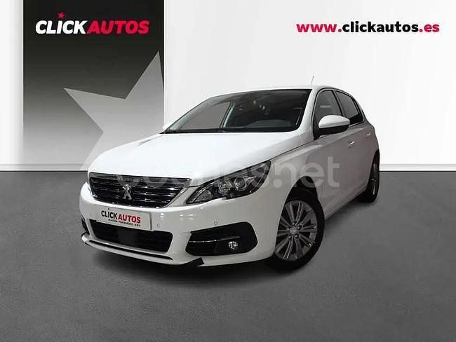 Usado Peugeot 308 Allure 110 CV (80 kW) 2021 Blanco Berlina