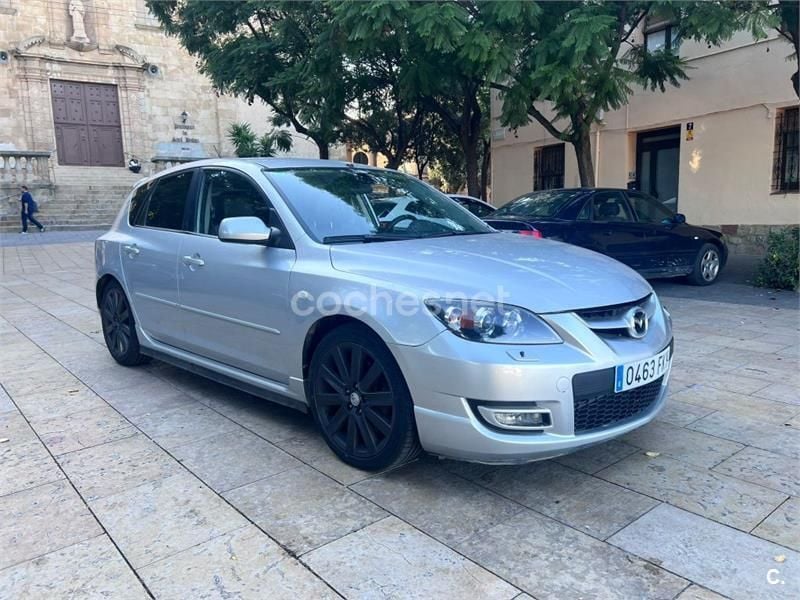 Gris / plata Usado 2007 Mazda 3 Berlina | 10.900 € (Un poco caro) - Imagen 1/4