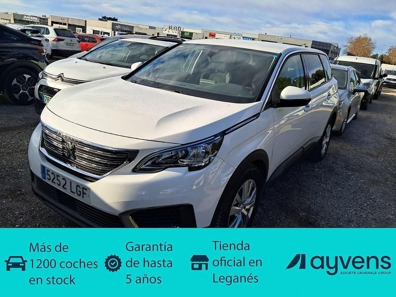Usado Peugeot 5008 Active 130 CV (95 kW) 2020 Blanco SUV
