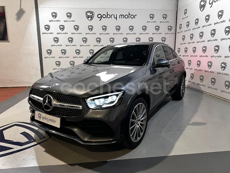 Usado Mercedes GLC220 194 CV (142 kW) 2020 Gris / plata Coupe