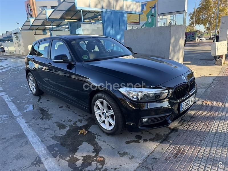 Usado BMW 118 136 CV (100 kW) 2017 Negro Utilitario