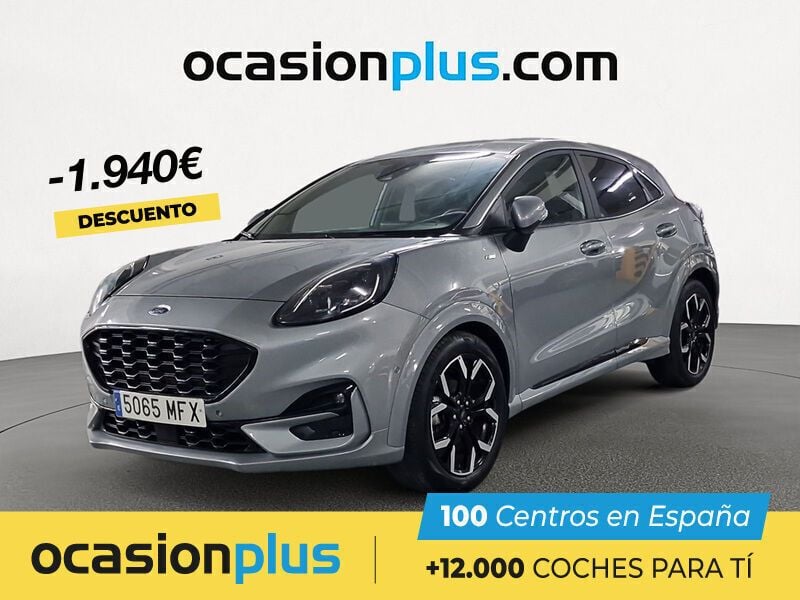 Gris Usado 2023 Ford Puma ST-Line X SUV | 19.890 € (Precio justo) - Imagen 1/4
