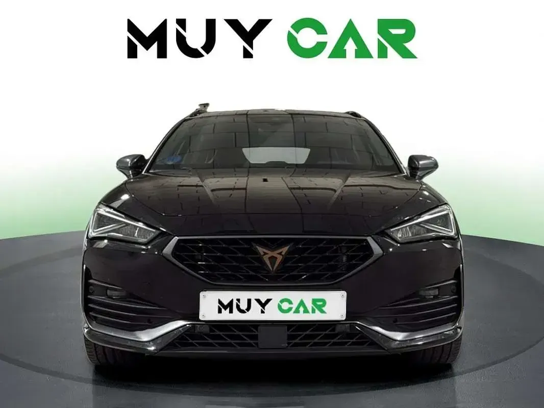 Usado Cupra Leon VZ 245 CV (180 kW) 2021 Negro Familiar