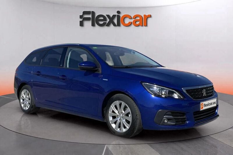 Azul Usado 2019 Peugeot 308 Access Familiar | 11.440 € (Precio justo) - Imagen 1/4