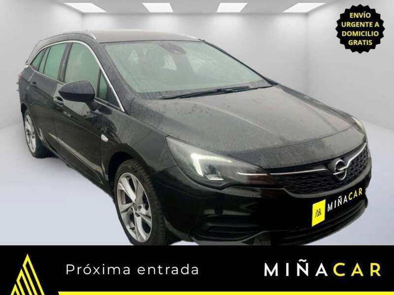 Negro Usado 2021 Opel Astra Elegance Utilitario | 12.050 € (Buen precio) - Imagen 1/4