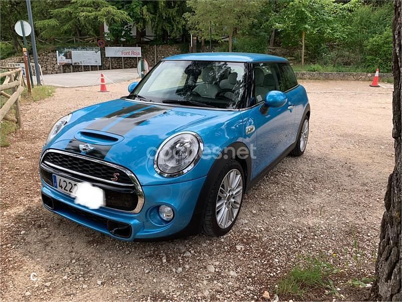 Usado Mini Cooper S 192 HP (141 kW) 2016 Azul Citadino