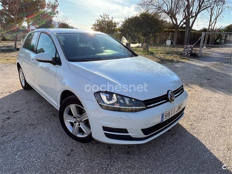 Usado VW Golf VII Advance 150 CV (110 kW) 2017 Blanco Berlina