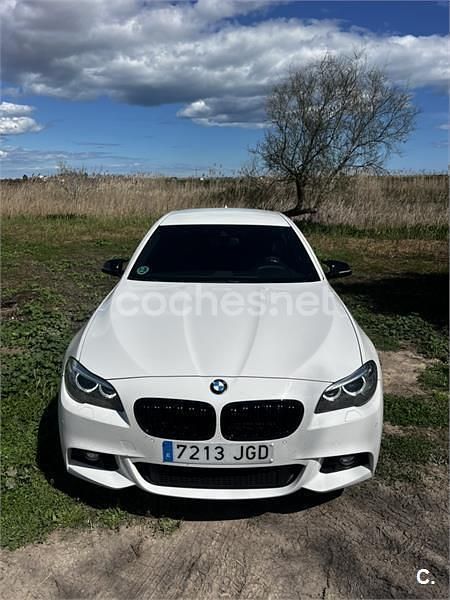 Usado BMW 520 Efficient Dynamics 190 CV (139 kW) 2015 Blanco Berlina