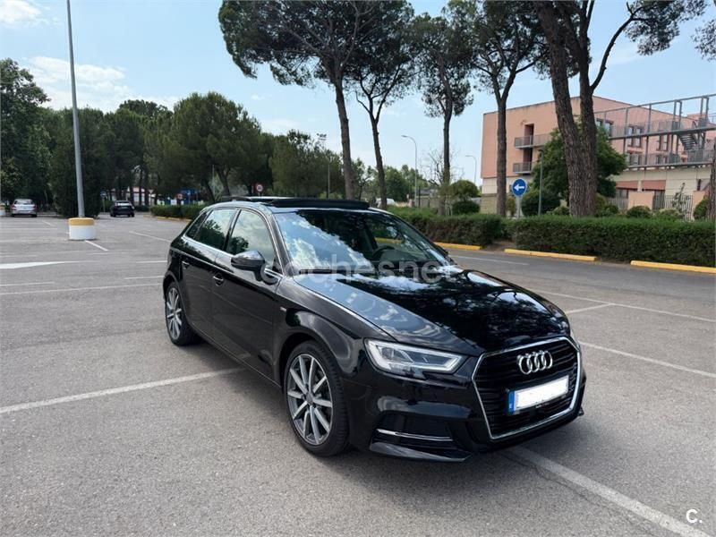 Negro Usado 2018 Audi A3 Sportback Sport Berlina | 17.900 € (Super precio) - Imagen 1/4