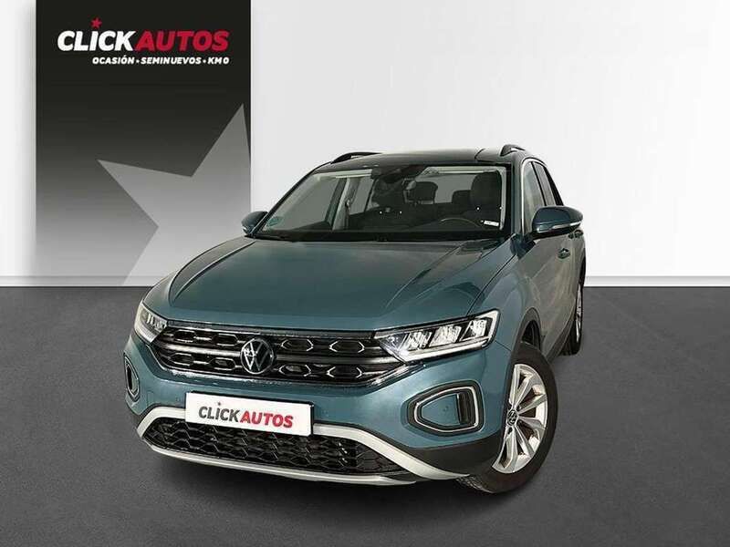 Azul Usado 2023 VW T-Roc Life SUV | 21.200 € (Precio justo) - Imagen 1/4