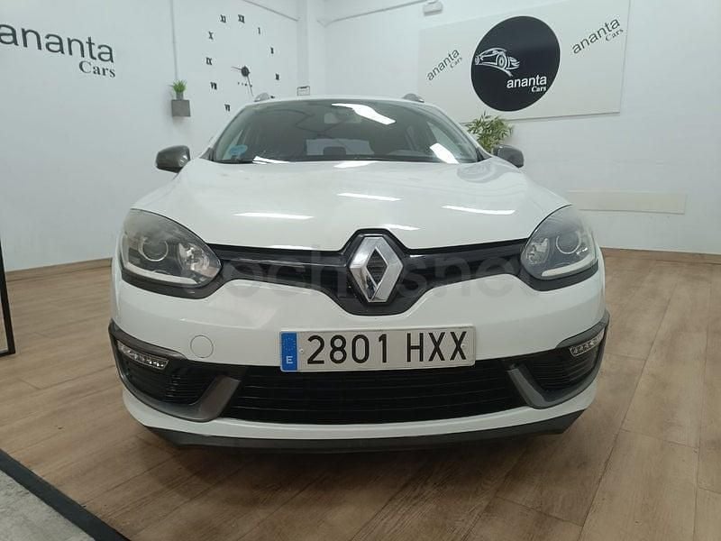 Usado Renault Mégane GrandTour GT 115 CV (84 kW) 2014 Blanco Familiar