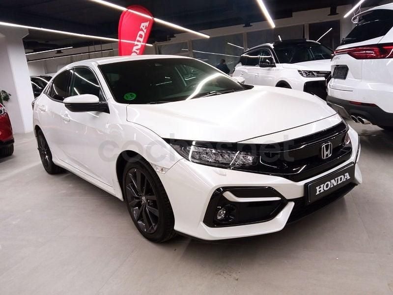 Usado Honda Civic Elegance 126 CV (92 kW) 2021 Blanco Berlina