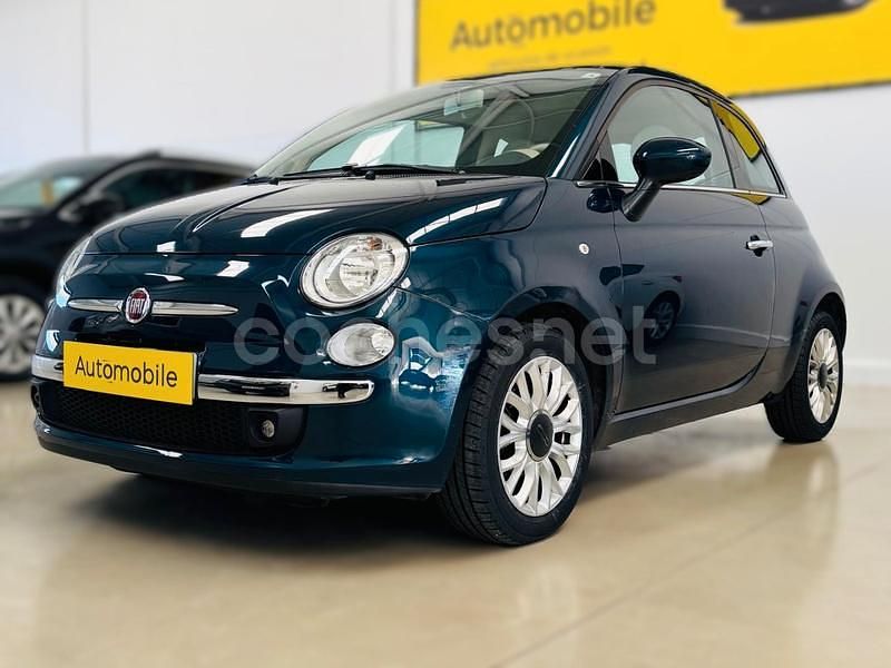 Azul Usado 2015 Fiat 500 Lounge Berlina | 7900 € (Buen precio) - Imagen 1/4