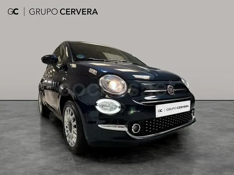 Usado Fiat 500 70 CV (51 kW) 2023 Negro Berlina