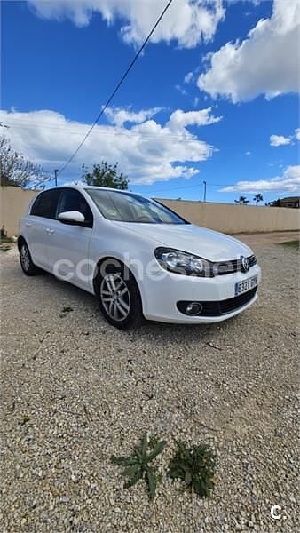 Usado VW Golf VI Sport 105 CV (77 kW) 2010 Blanco Utilitario