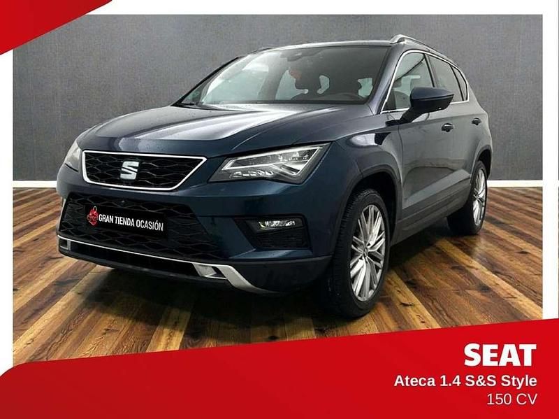 Begagnad Seat Ateca Style 150 HK (110 kW) 2018 Blå SUV