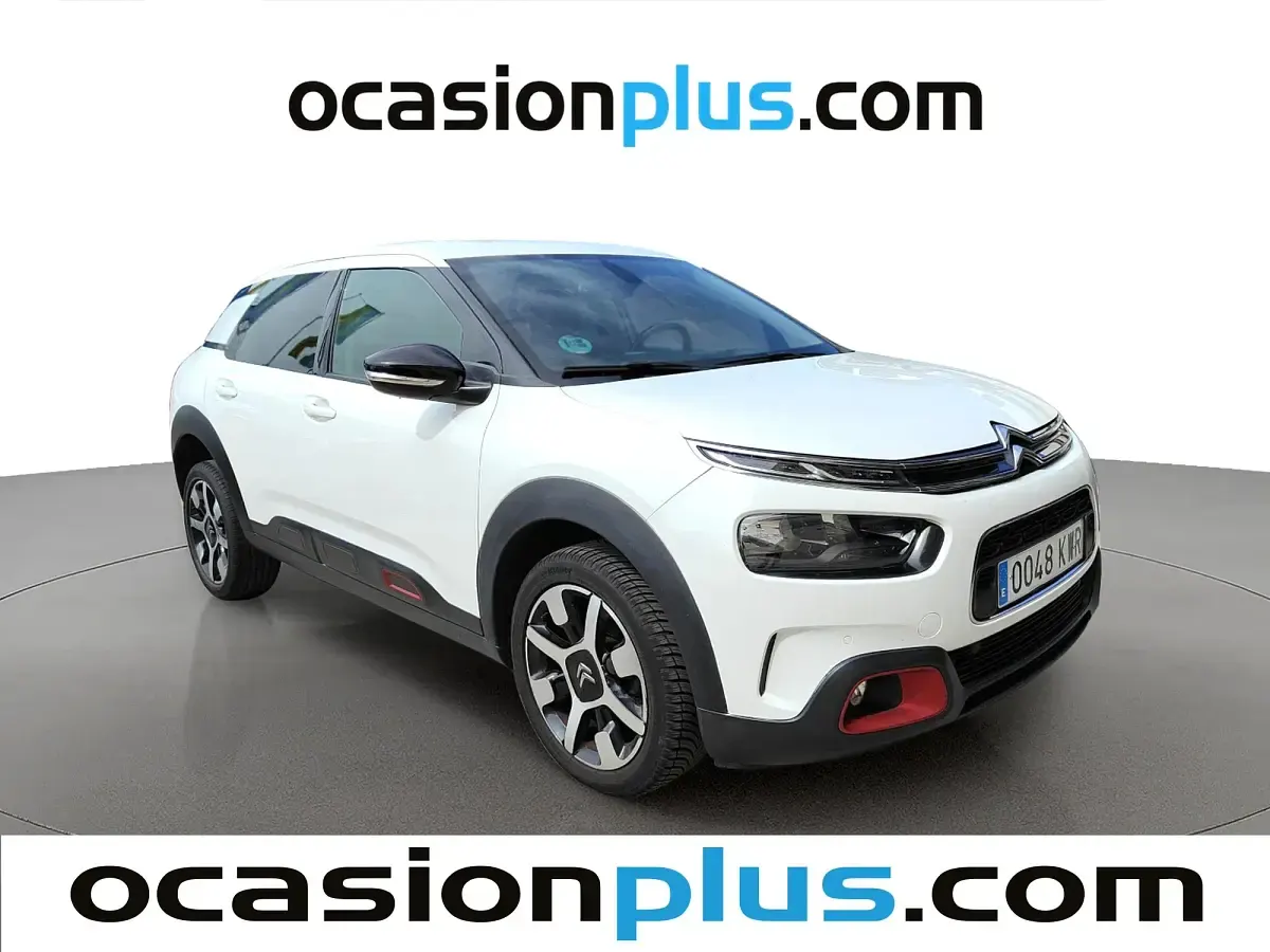Usado Citroën C4 Cactus PureTech 110 CV (80 kW) 2019 Blanco Utilitario