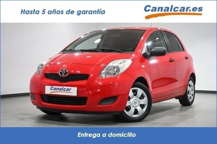 Rojo Usado 2010 Toyota Yaris Live Berlina | 8035 € (Caro) - Imagen 1/4