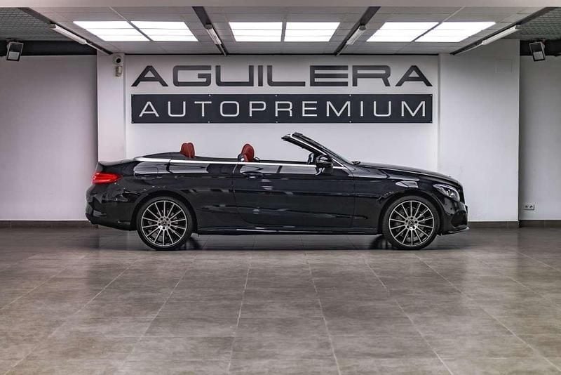 Usado Mercedes C250 204 CV (150 kW) 2018 Negro Descapotable