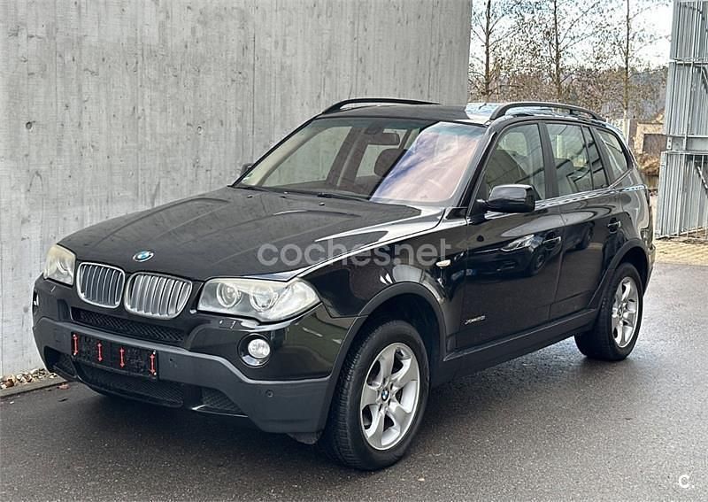 Usado BMW X3 150 CV (110 kW) 2009 Negro SUV