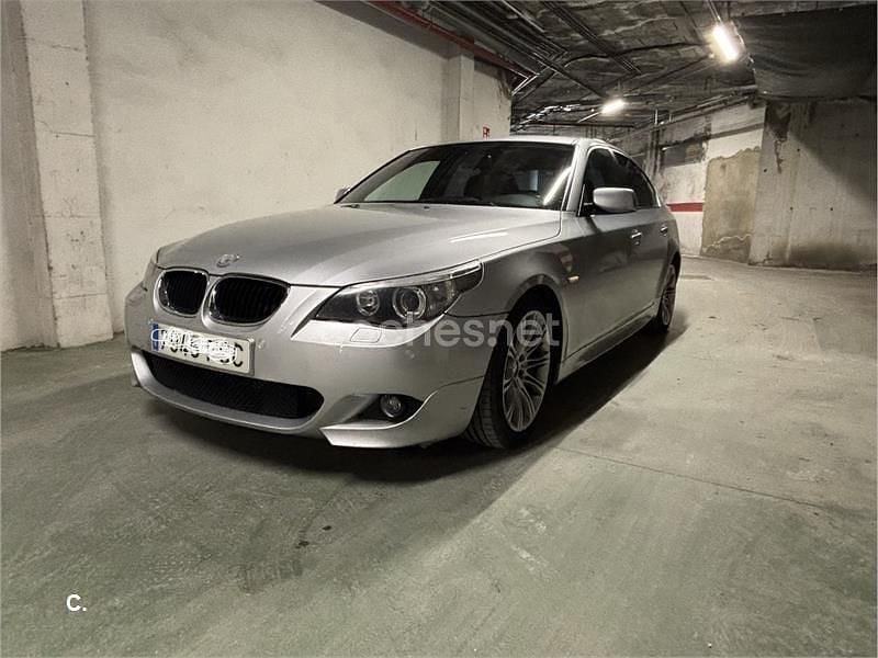 Usado BMW 520 163 CV (119 kW) 2008 Gris / plata Berlina