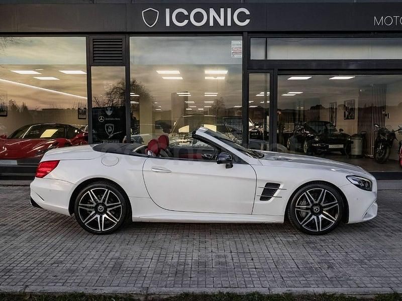Usado Mercedes SL500 455 CV (334 kW) 2017 Blanco Descapotable