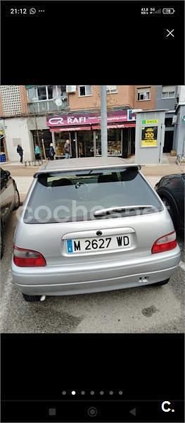 Usado Citroën Saxo 58 CV (42 kW) 1998 Gris / plata Utilitario