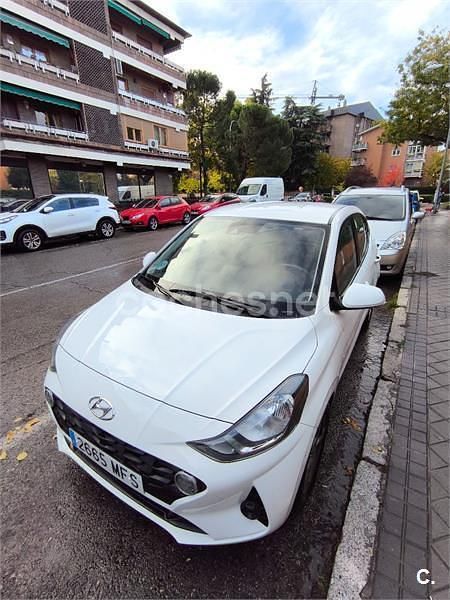 Blanco Usado 2023 Hyundai i10 Utilitario | 13.500 € (Precio justo) - Imagen 1/4