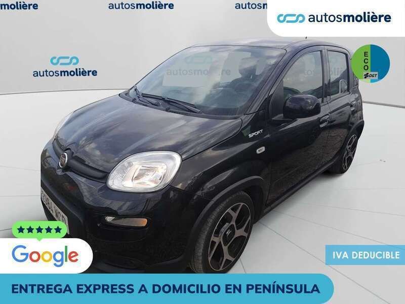Negro Usado 2022 Fiat Panda Sport Utilitario | 9900 € (Precio justo) - Imagen 1/4