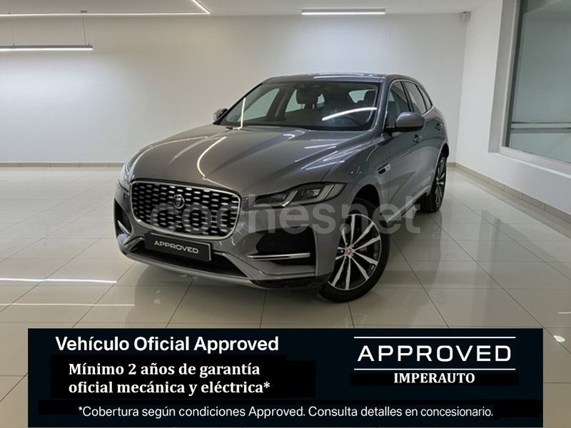 Gris / plata Usado 2023 Jaguar F-Pace R-Dynamic SUV | 47.900 € (Caro) - Imagen 1/4