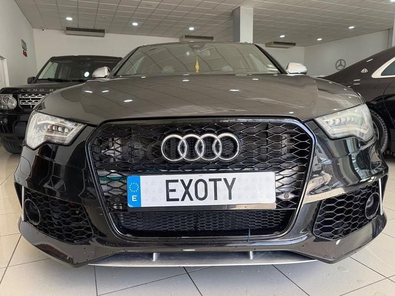 Usado Audi RS6 Exclusive 560 CV (411 kW) 2015 Negro Familiar