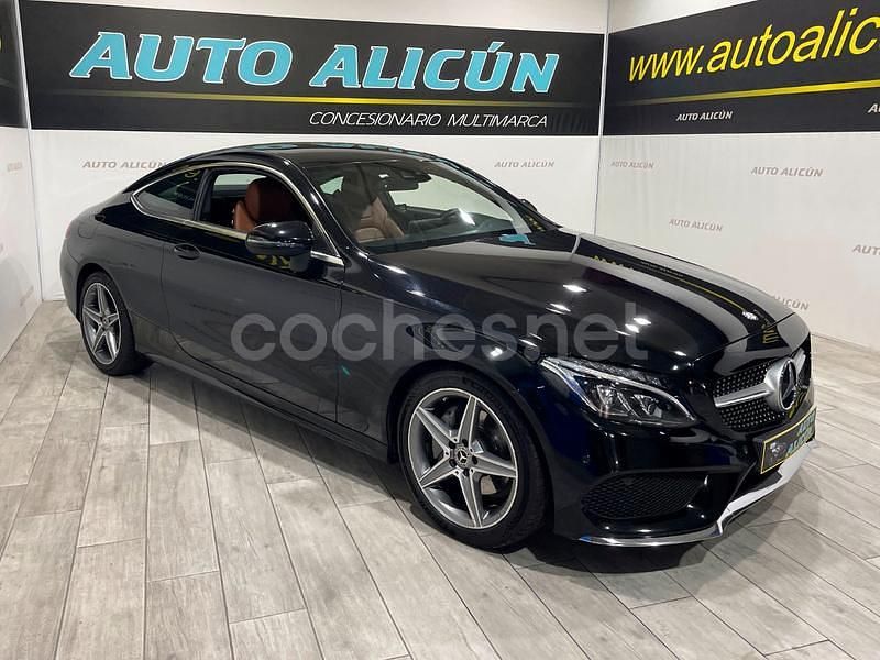 Negro Usado 2017 Mercedes C220 Coupe | 25.399 € (Precio justo) - Imagen 1/4